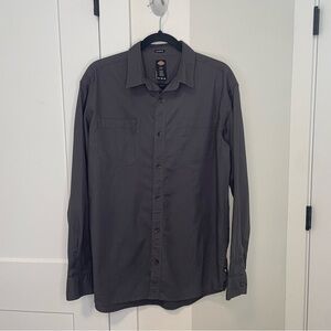 Dickies Relaxed Fit Long Sleeve Men's Shirt, Size M